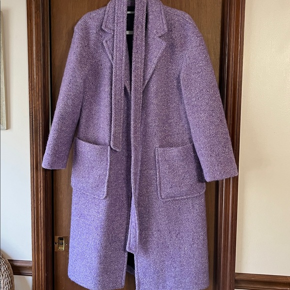 J. Crew Collection Wool Coat size small - Picture 2 of 9